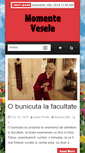 Mobile Screenshot of momentevesele.ro